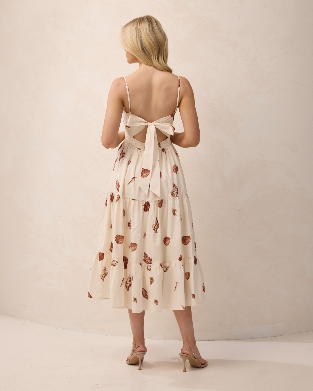 Kylie Dress-Brown Print
