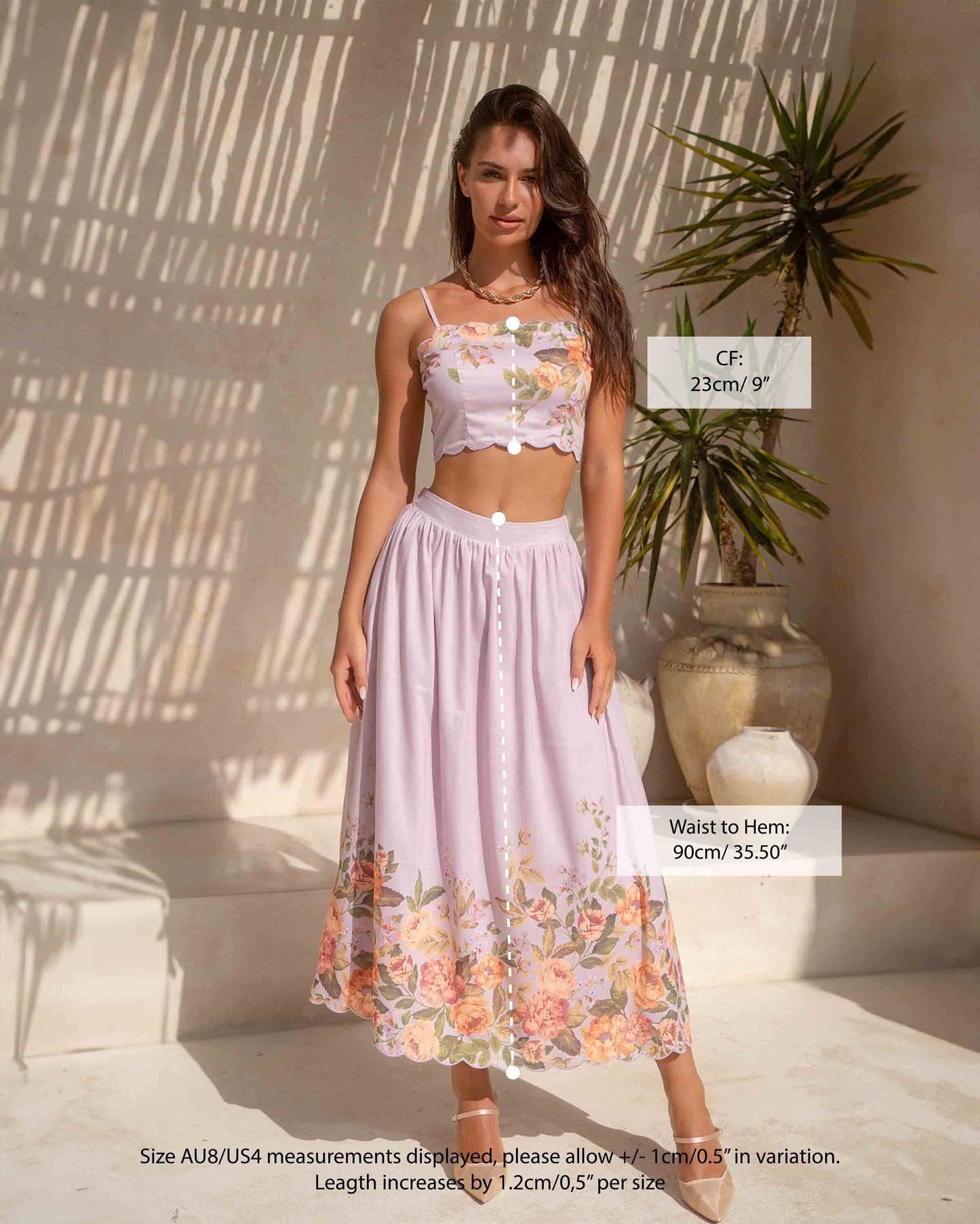 Rita Set - Purple Print