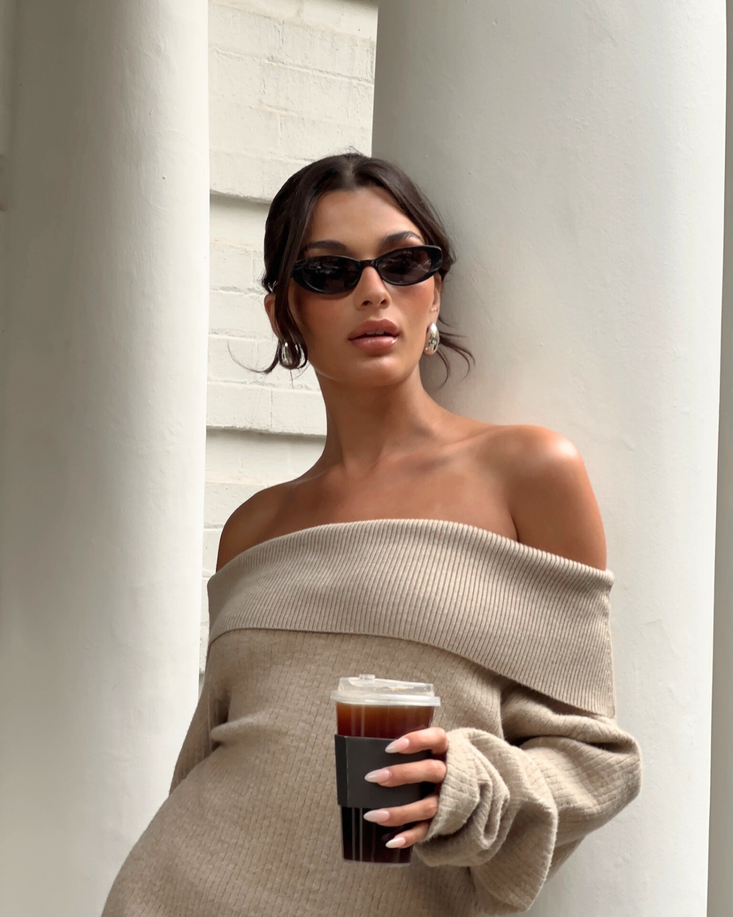 Denise Dress-Beige