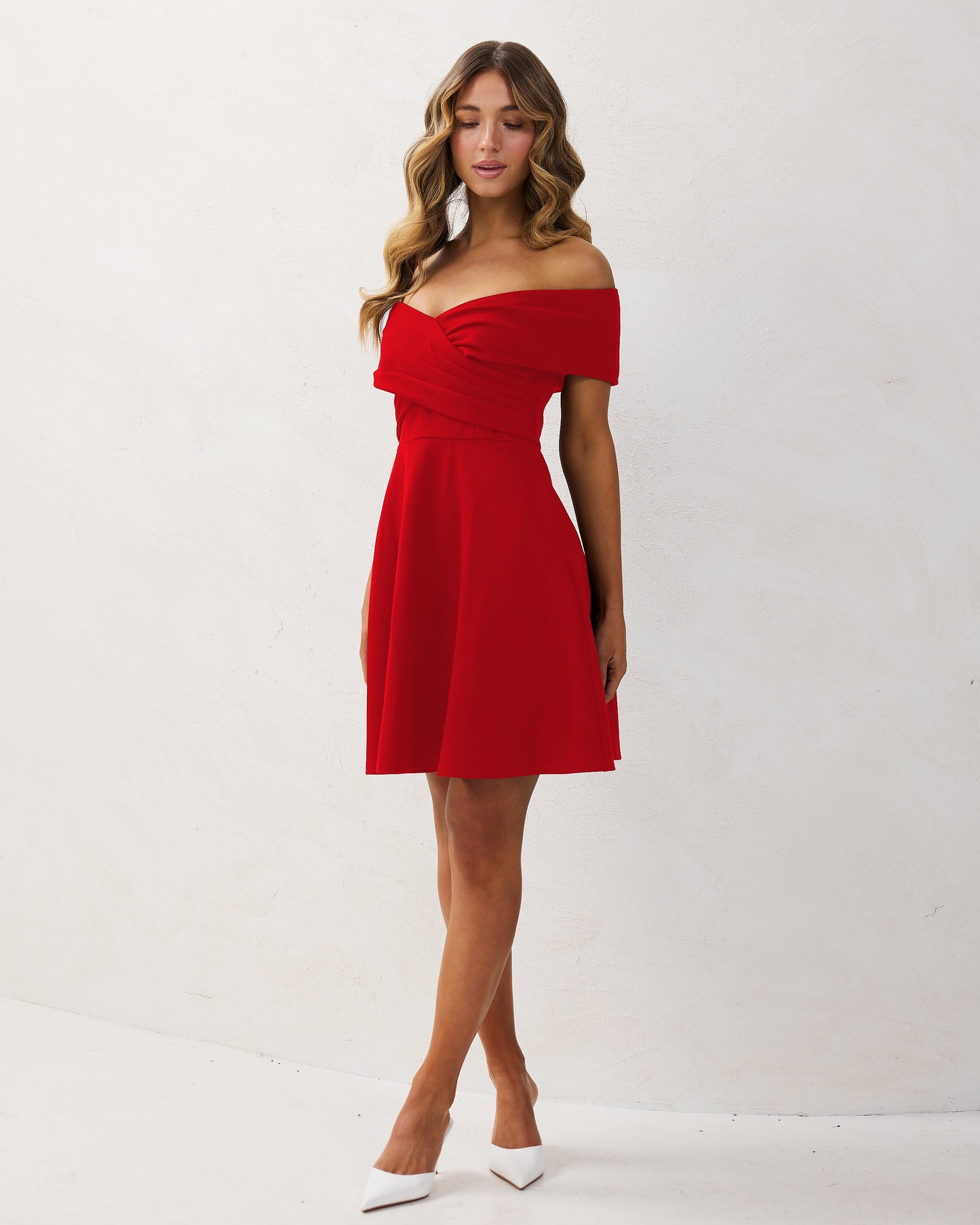 Britt Dress-Red