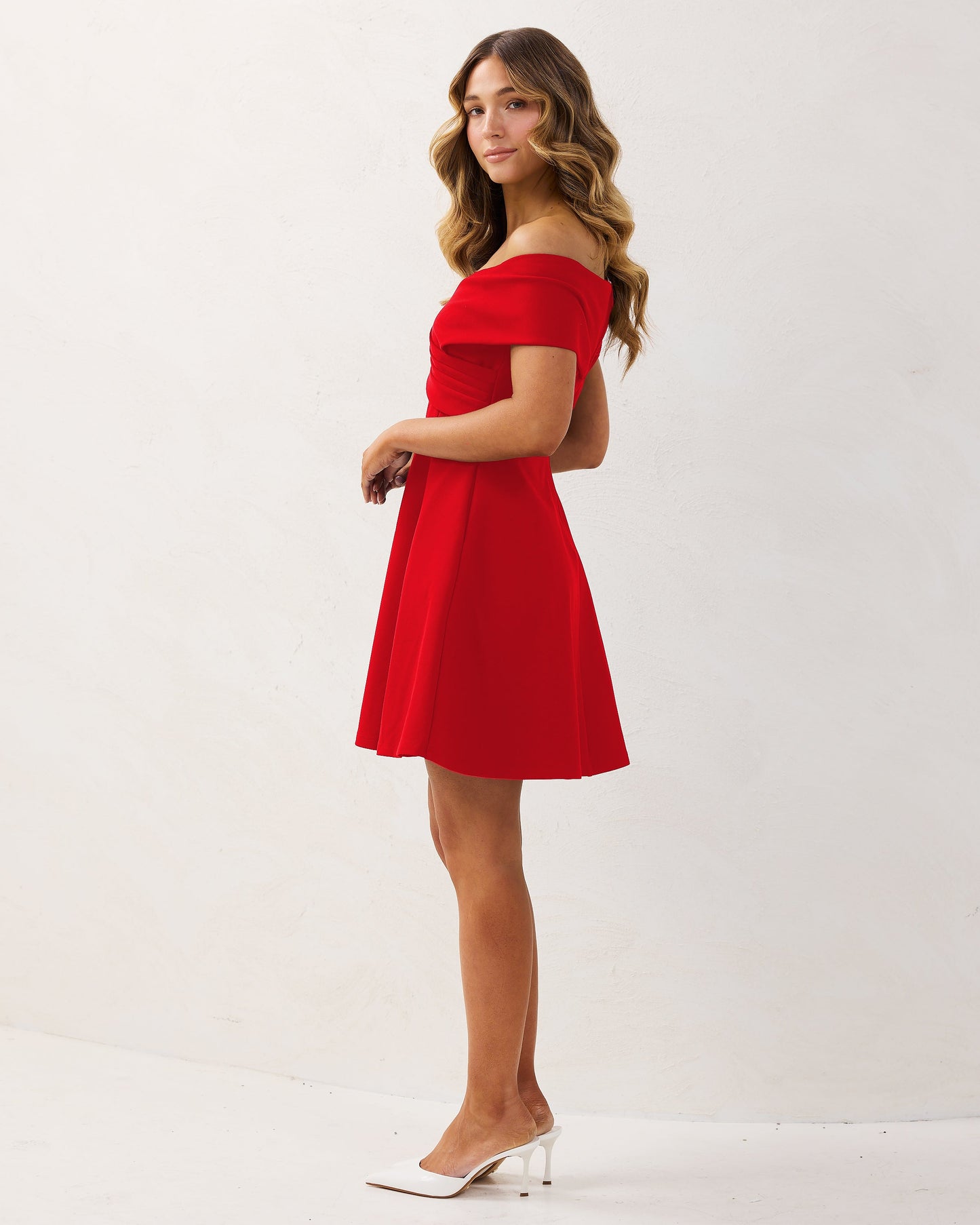 Britt Dress-Red