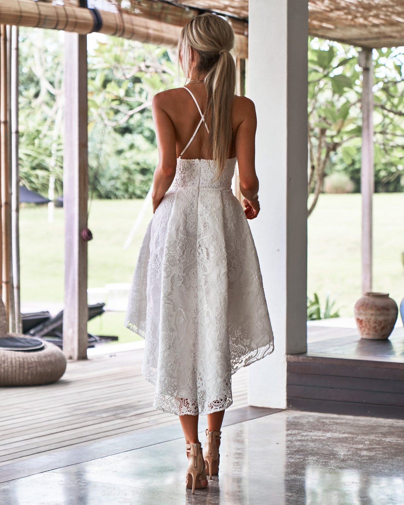 Marilyn Dress - White