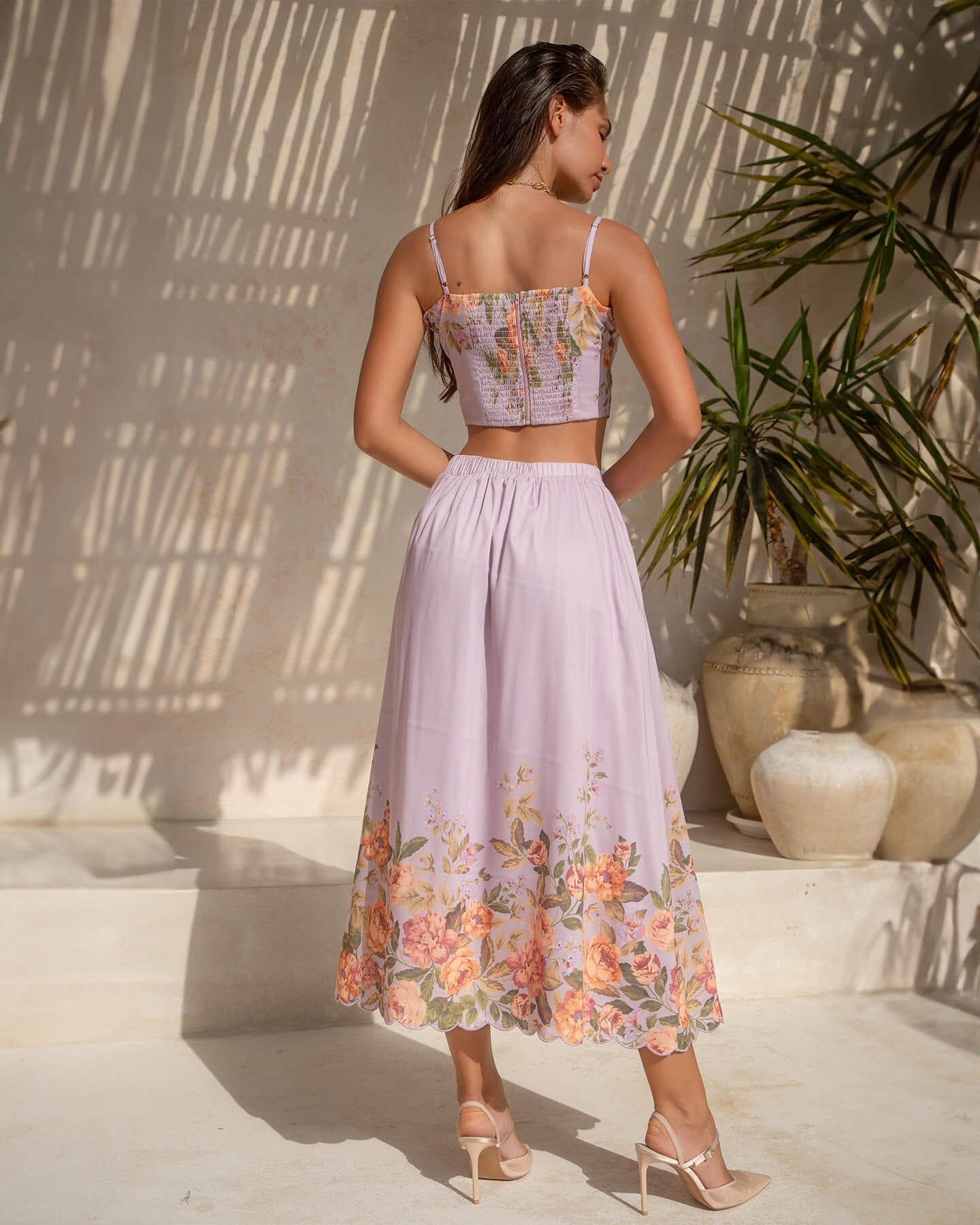 Rita Set - Purple Print