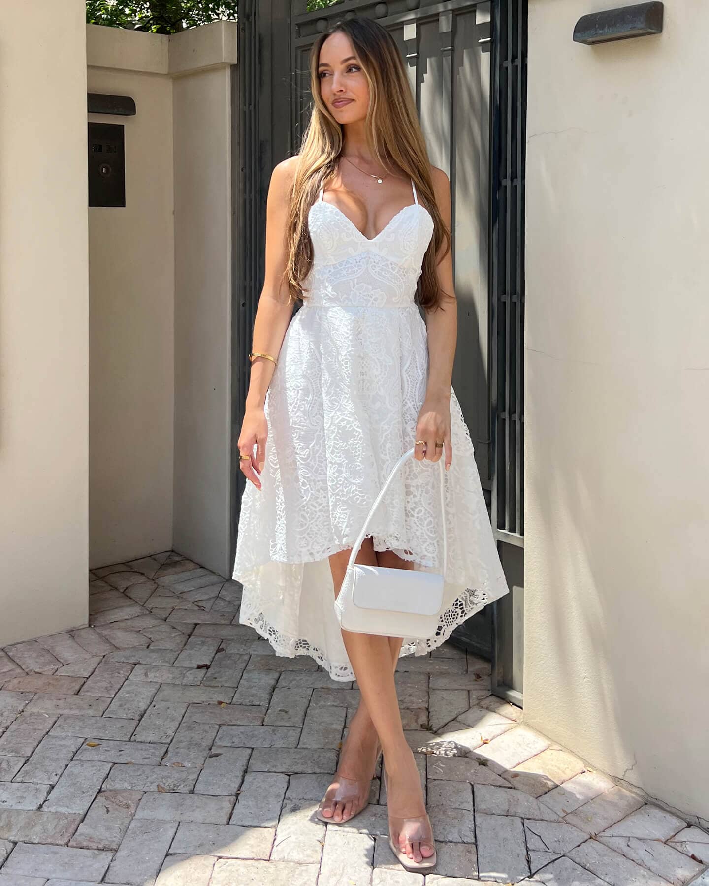 Marilyn Dress - White
