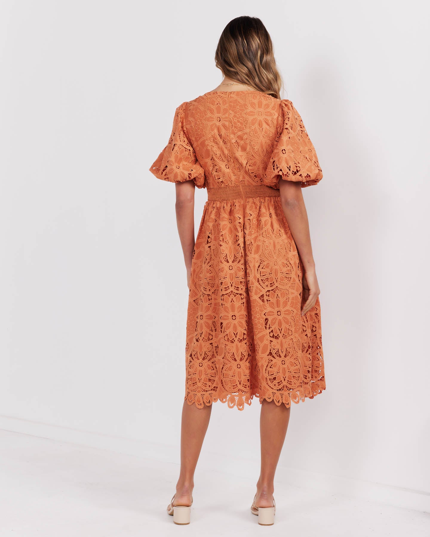 Londyn Dress-Orange