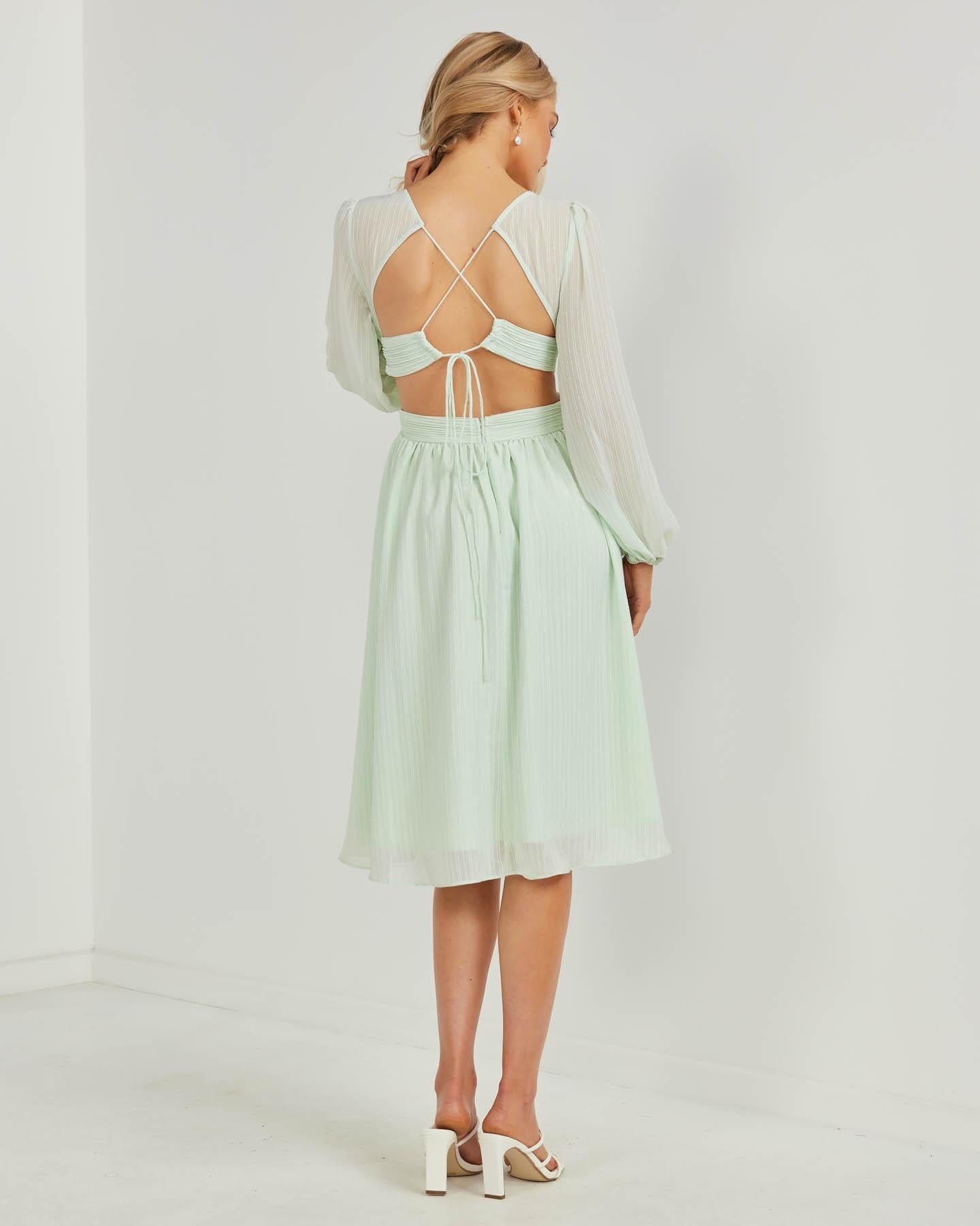 Leilani Dress-Green